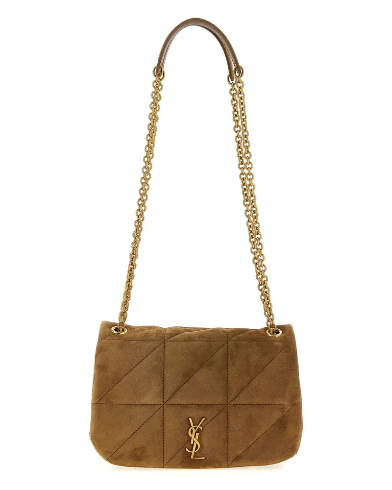 Saint Laurent Mini-Umhängetasche „Jamie 4,3 Beige