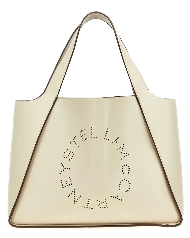 Stella McCartney Stella Logo' Tote Weiß