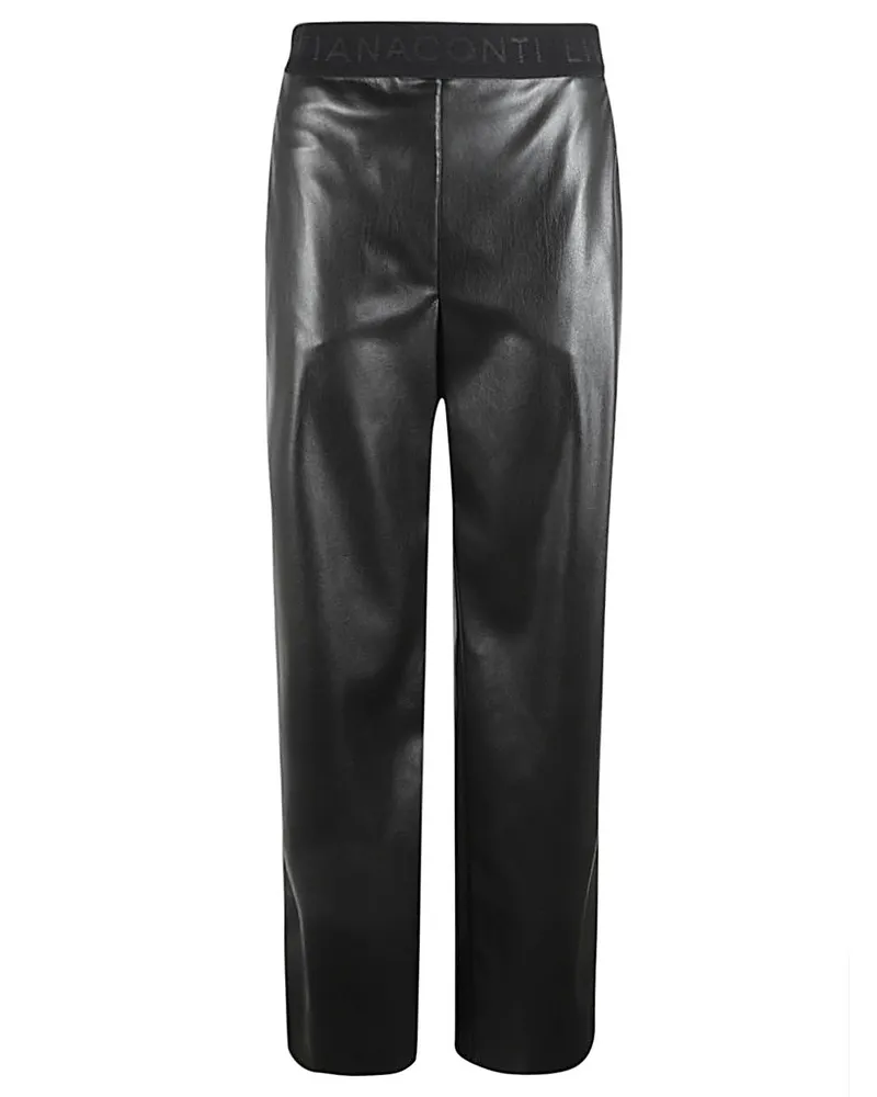 Liviana Conti Faux Lederhose Black