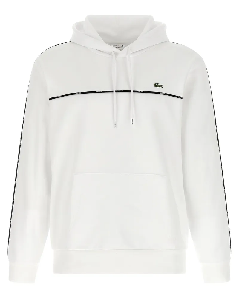 Lacoste Lacoste Trim' Hoodie White