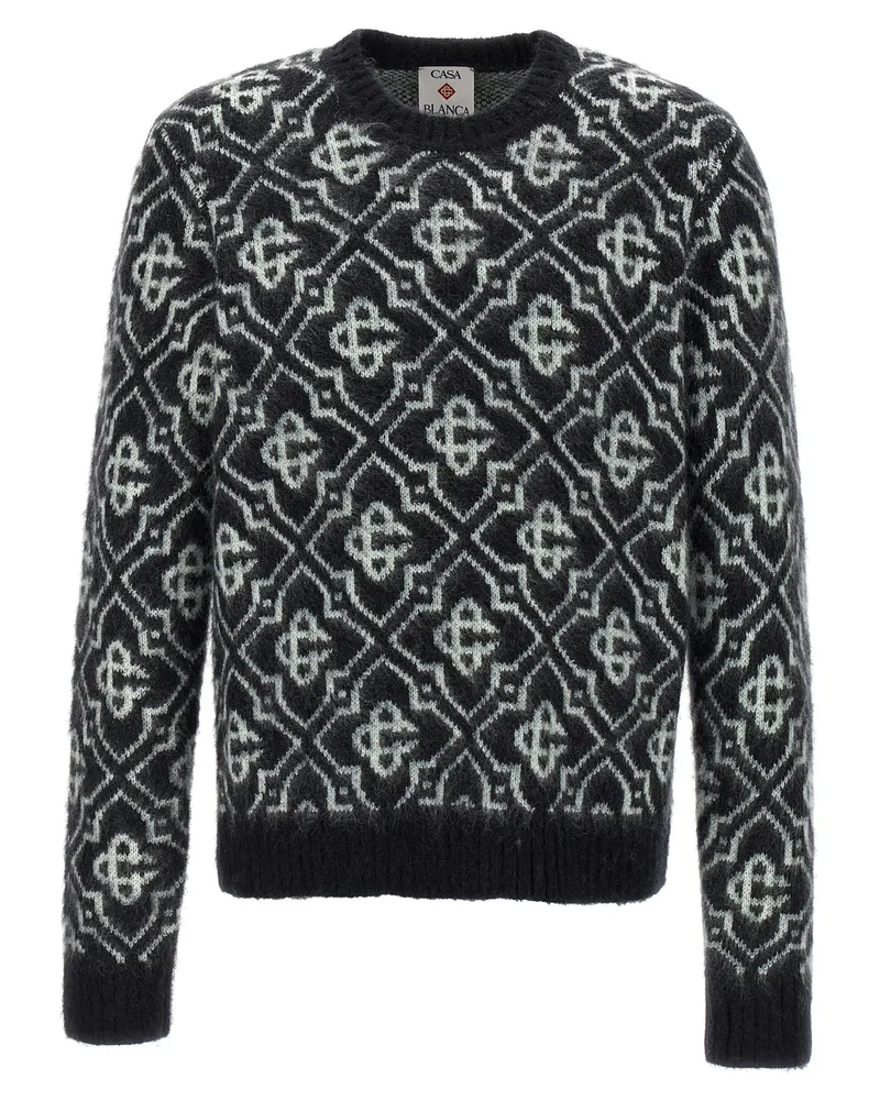 Casablanca Paris Monogramm' Pullover Multicolor