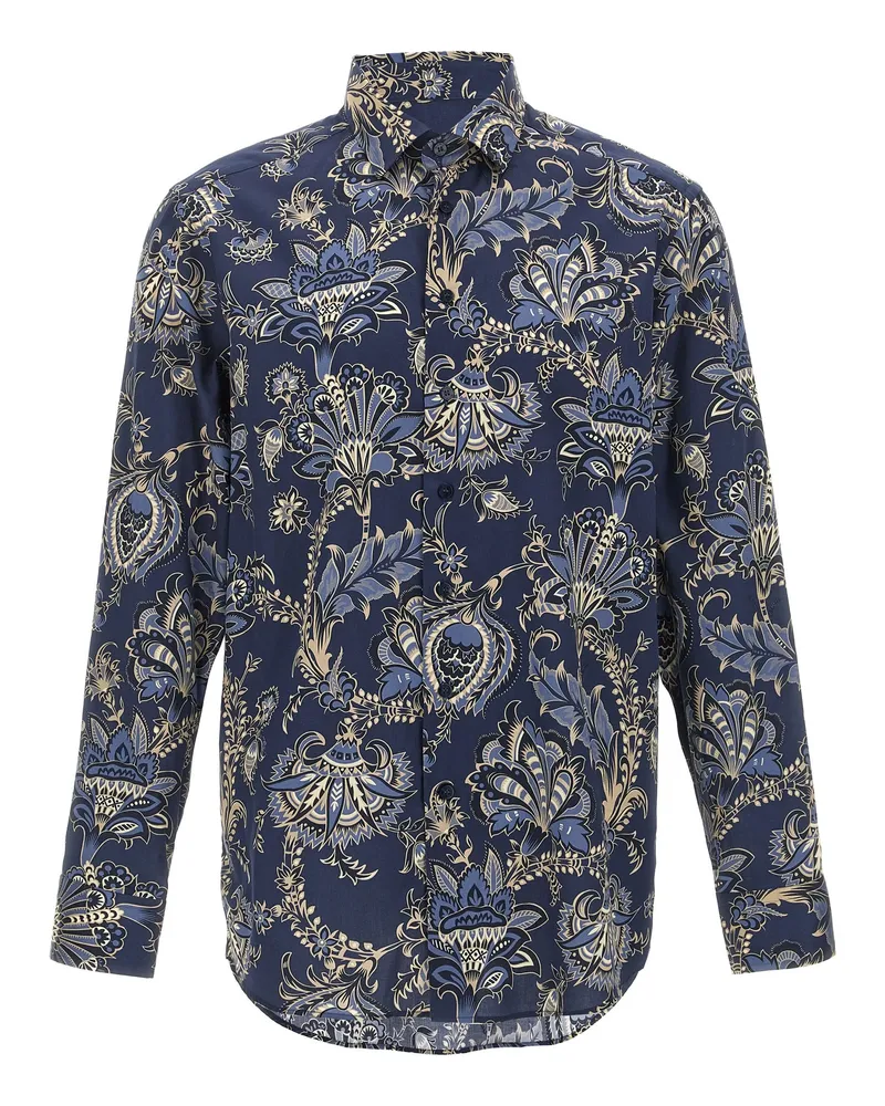 Etro Blumenhemd Multicolor