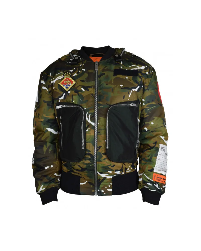 Heron Preston Bomberjacke Khaki