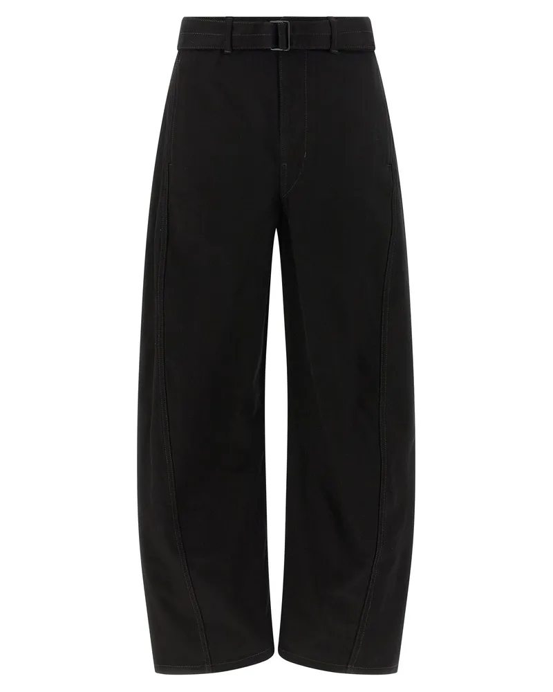 Christophe Lemaire Twisted Gürness Jeans Black