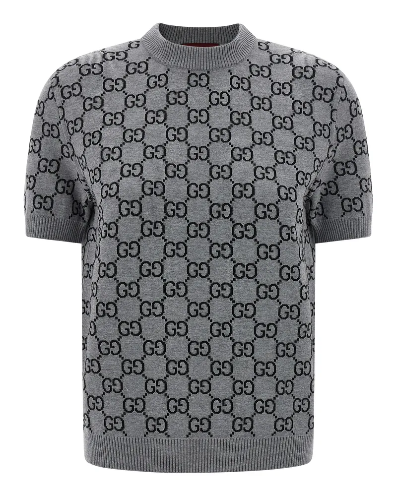 Gucci Wendepullover Gg Jacquard Multicolor