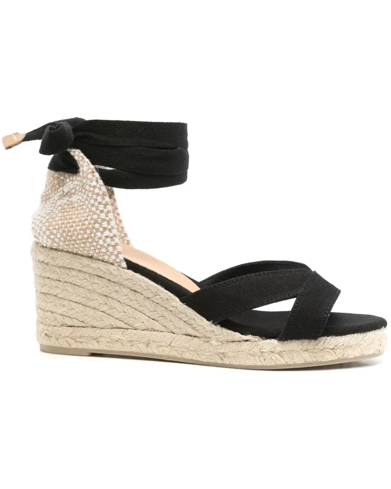 Castañer Bailey Canvas Espadrilles Black