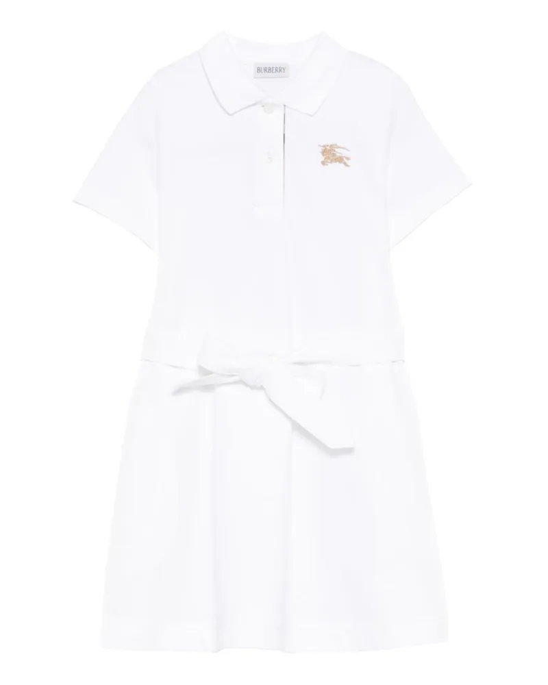 Burberry Polo -Kleid White