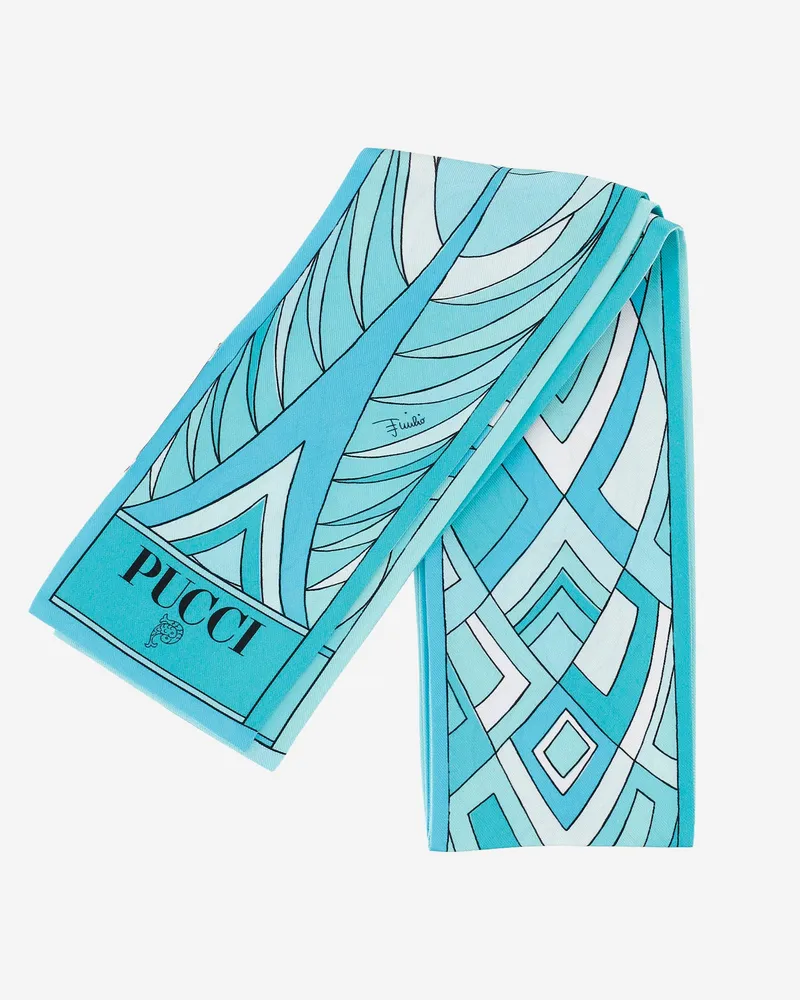 Emilio Pucci Seidenschal mit Aufdruck Light