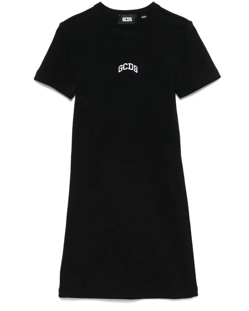 GCDS kurzes Kleid mit Stickerei 99