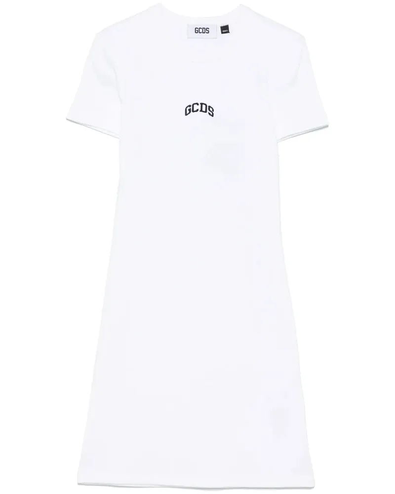 GCDS kurzes Kleid mit Stickerei 99