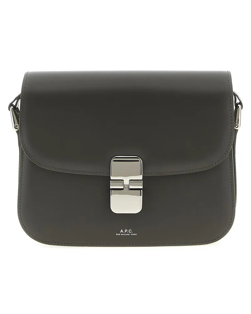 A.P.C. Grace Small" Umhängetasche Gray