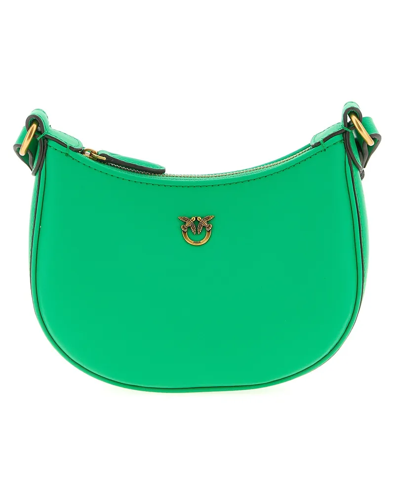 Pinko Baby Half Moon' Umhängetasche Green