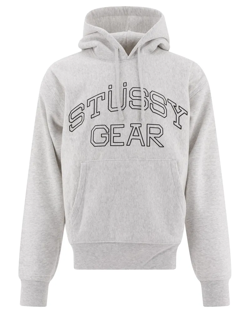Stüssy Stüssy Gear" Hoodie Grey