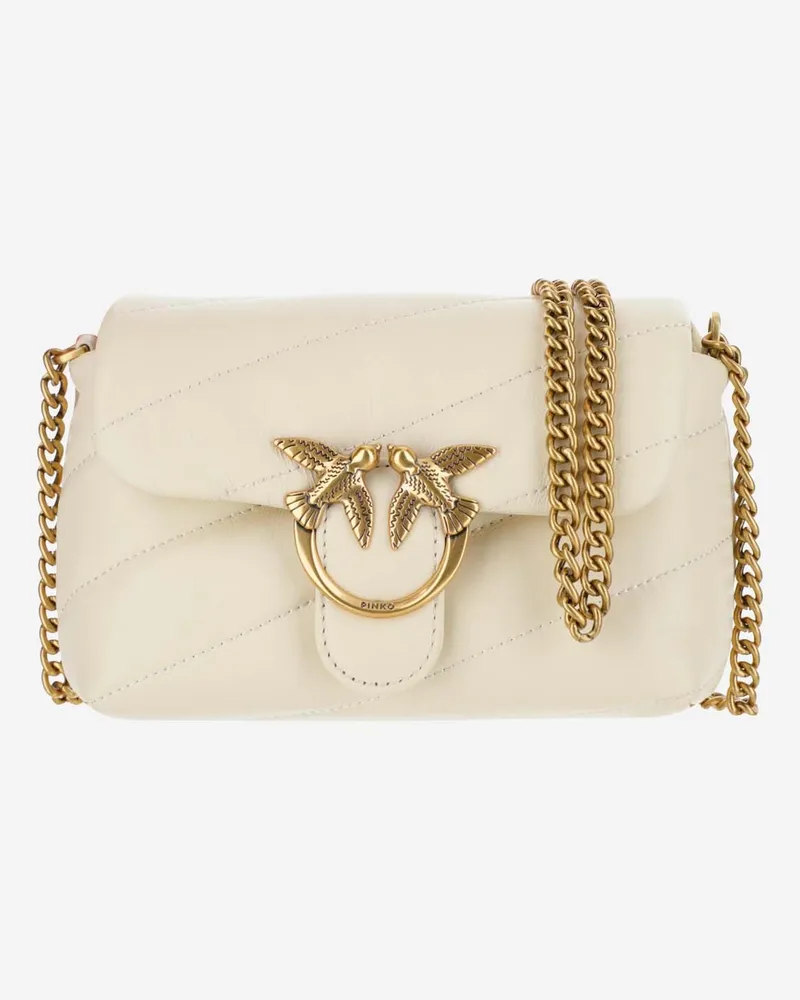 Pinko Love Baby Puff Umhängetasche White
