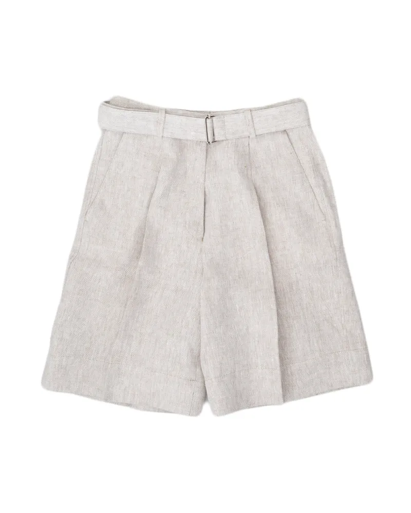 Officine Generale Shorts Beige Beige
