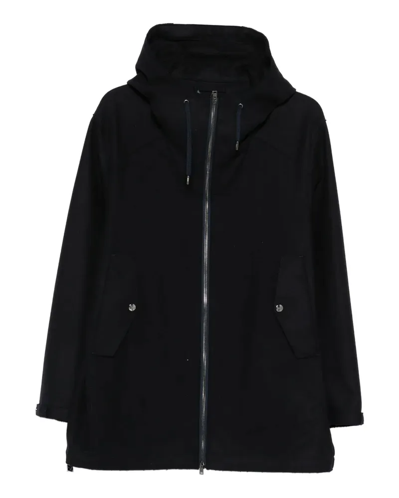 Herno Mäntel Blau Blue