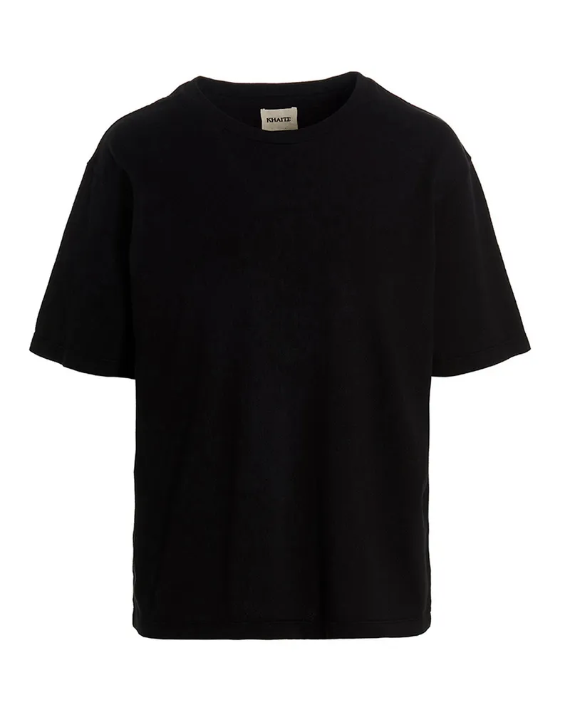 KHAITE Mae' T -Shirt Black
