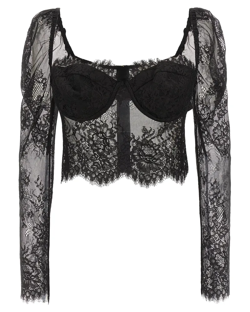 L'Agence Lori' Top Black