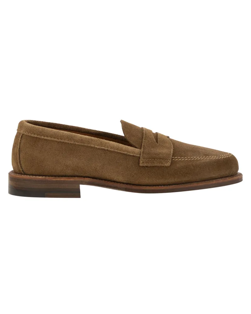 Alden Suede Moccasin Beige