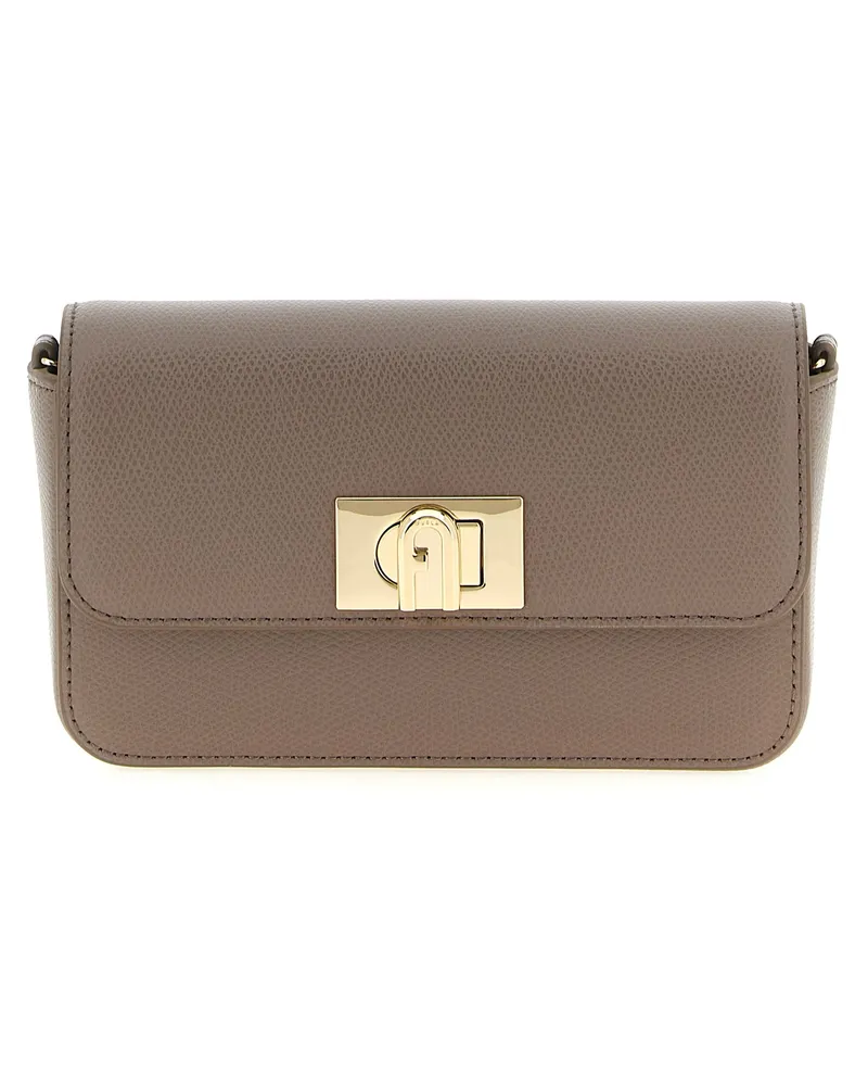 Furla Furla 1927' Mini -Crossbody -Tasche Gray