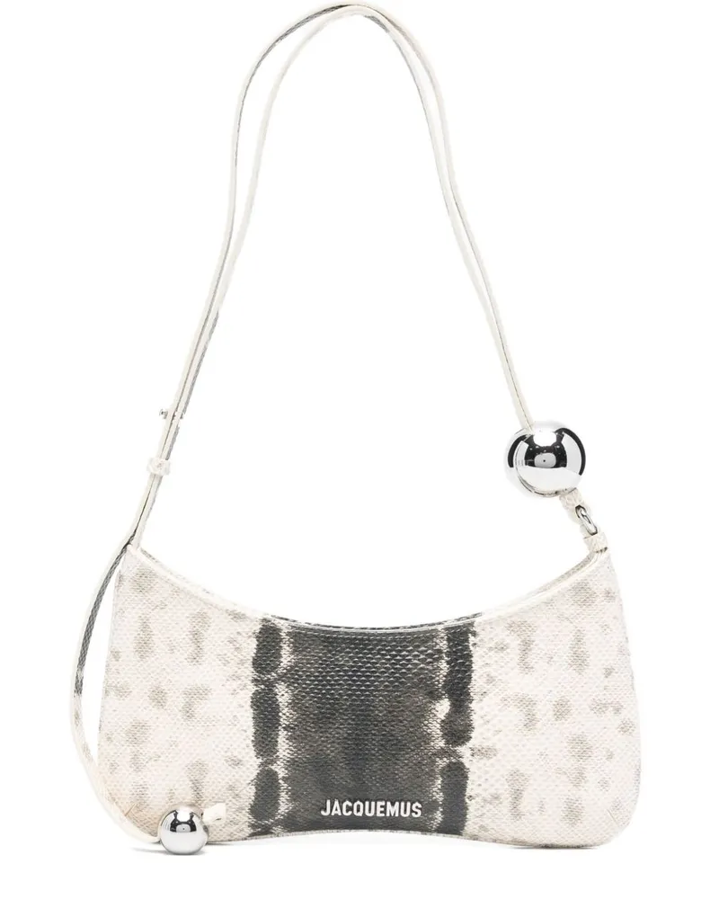 Jacquemus le Bisou Perle Umhängetasche Beige