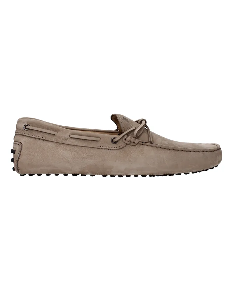 TOD'S Tod 's Mocassini Mann Wildleder Beige/Kreta -