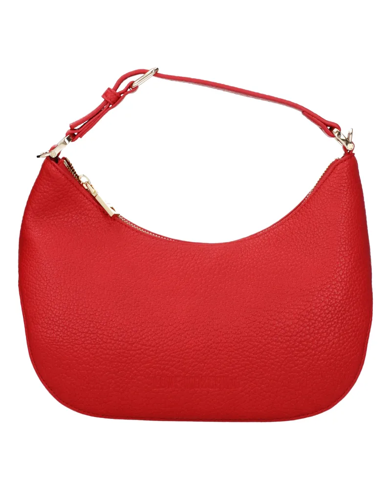 Moschino Damens Umhängetaschen Polyurethan Rot/Lippenstift -