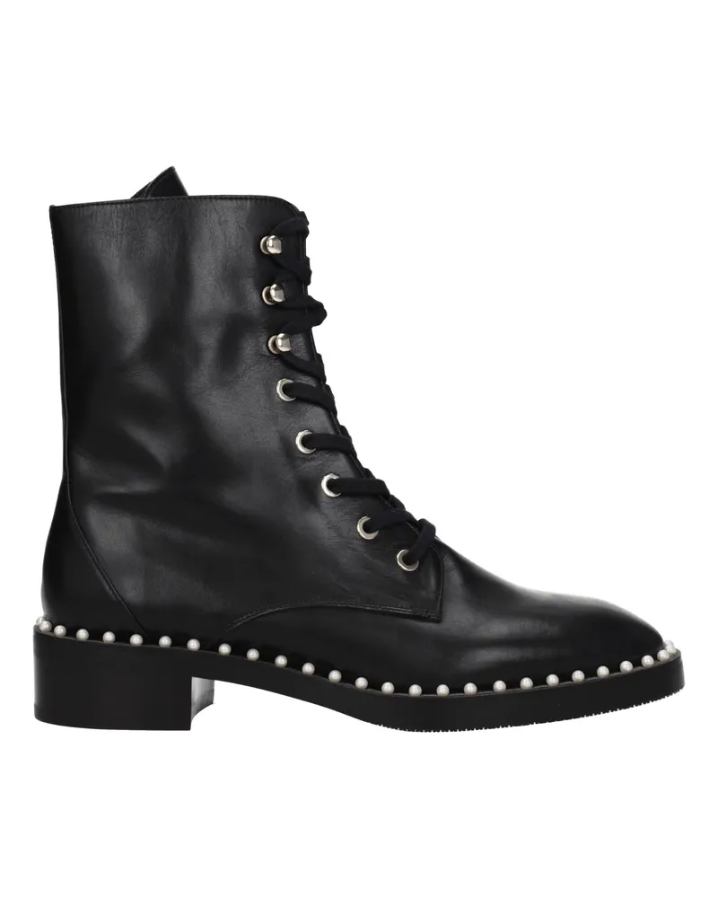 Stuart Weitzman Frauen 's Lederstiefel Sondra Black -