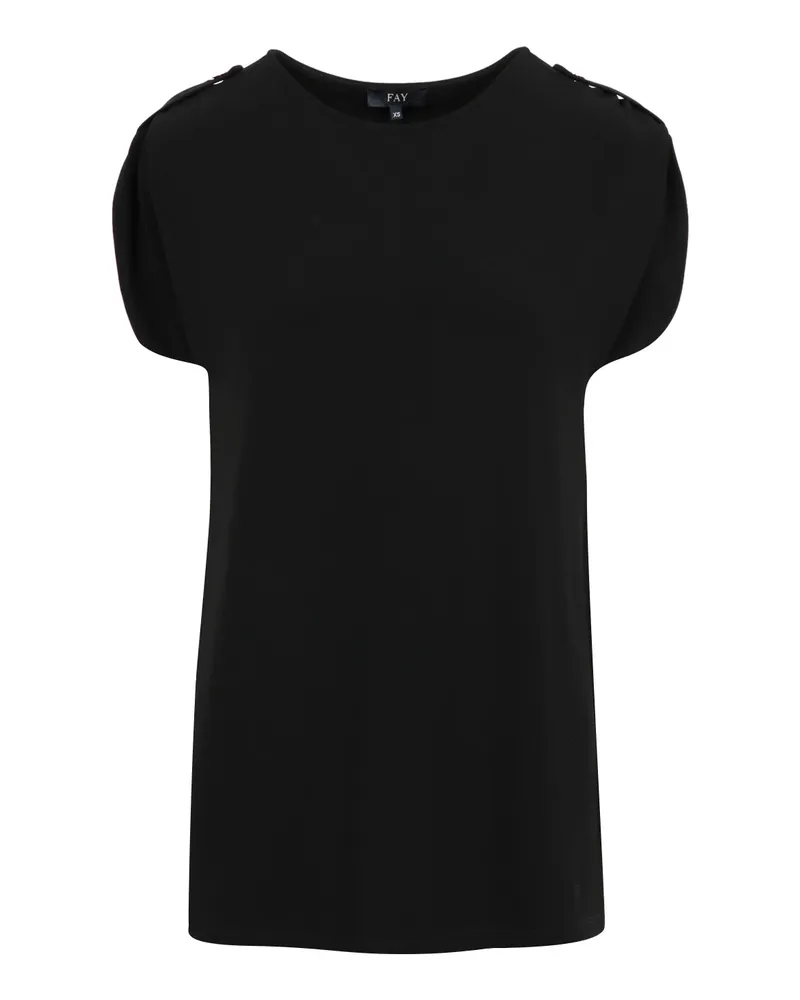 Fay Shirts schwarz Black