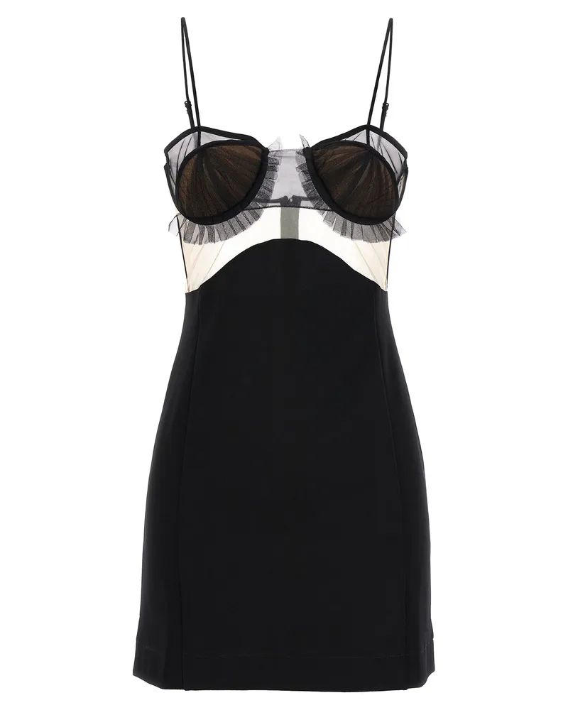Nensi Dojaka explosives Blumenbra' Kleid Black