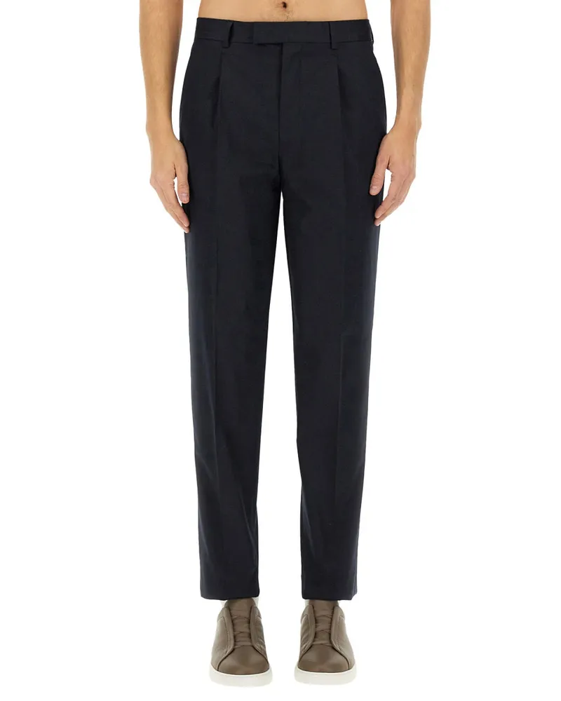 Ermenegildo Zegna gerade Beinhosen Blue