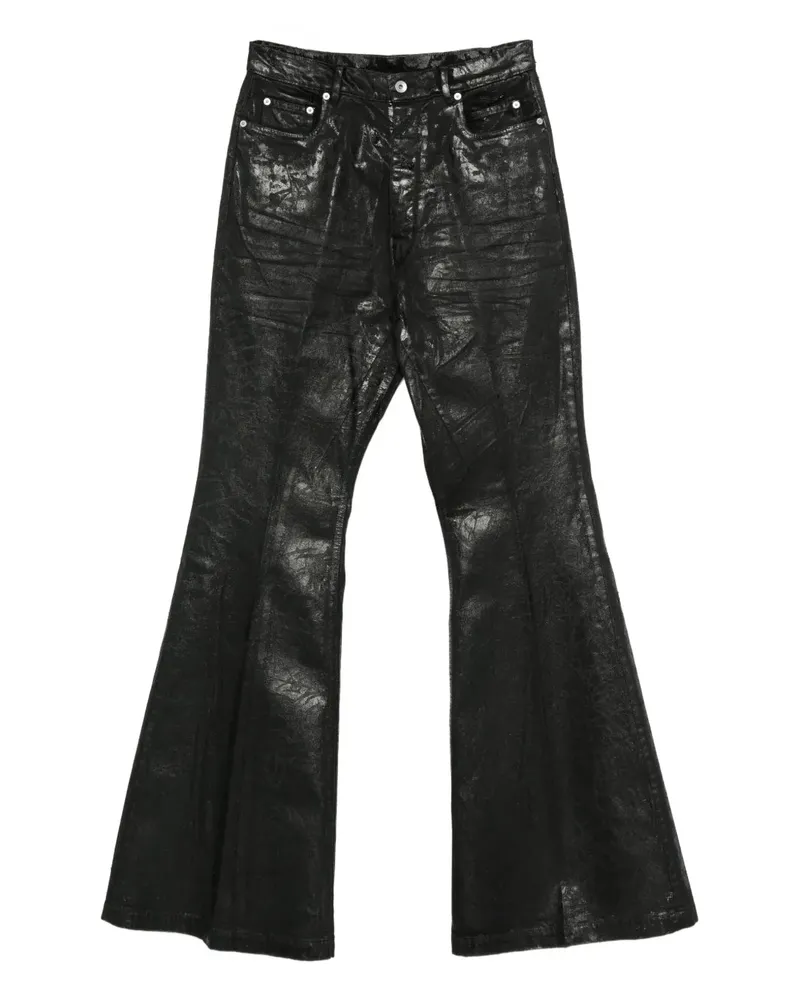 Rick Owens flammte mit einem metallischen Effekt aus 09