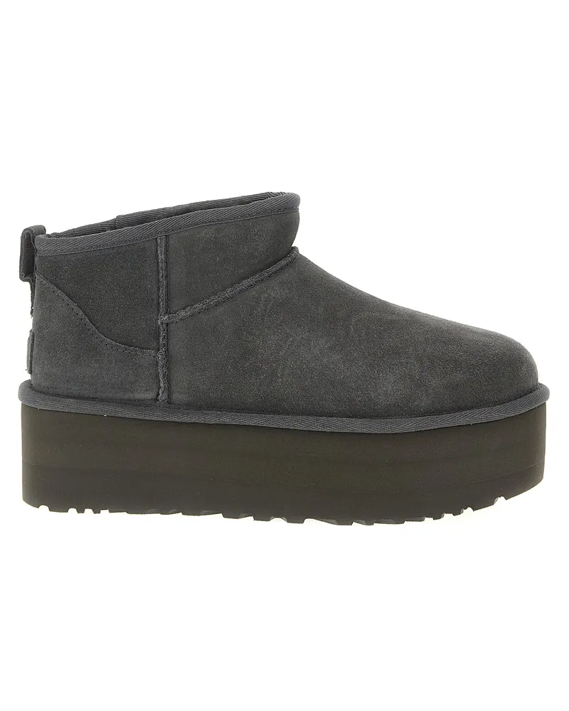 UGG Classic Ultra Mini Platform' Knöchelstiefel Gray