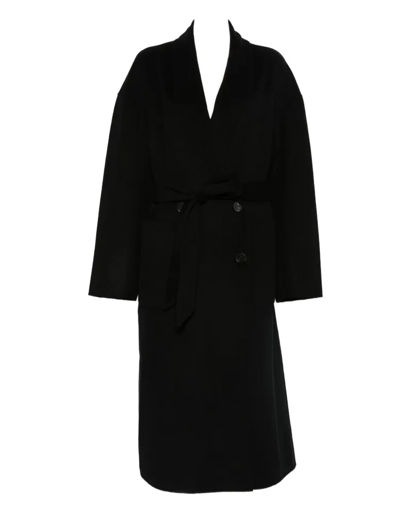 IRO Dimitra Wollmantel Black