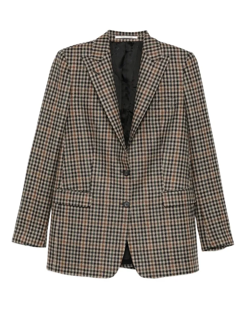 Tagliatore Wolle Single Breastted Jacke Black