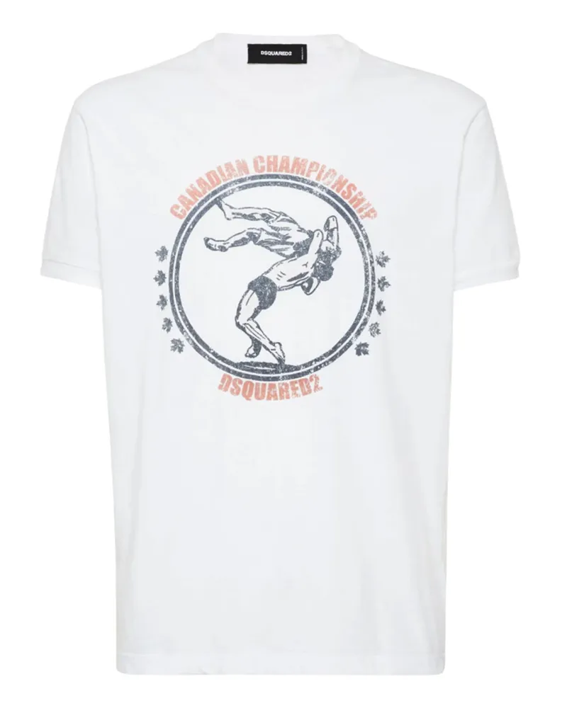 Dsquared2 T -Shirts und Polos weiß White
