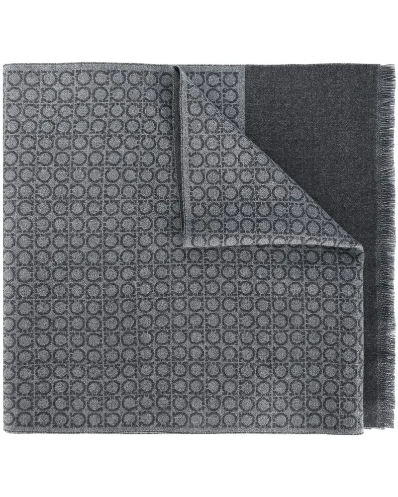 Ferragamo Gancini Wollschal Grey