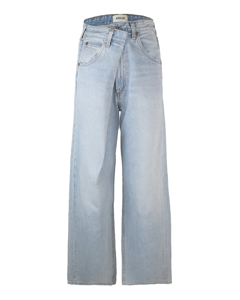 AGOLDE Jeans Vana Jean in Denim Chiaro Spark