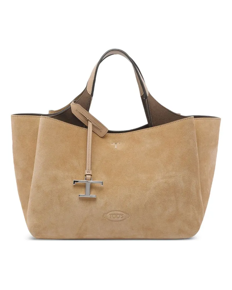 TOD'S s Mikro -Leder -Tasche Marrone