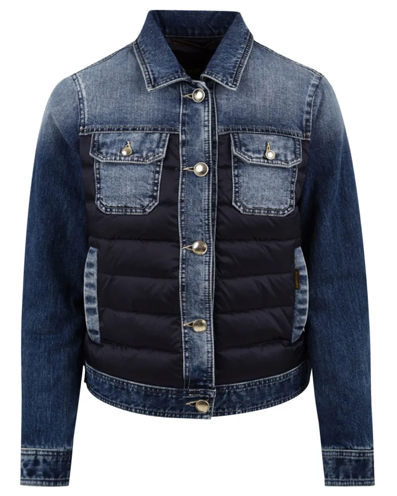 MOORER Mäntel blau Blue