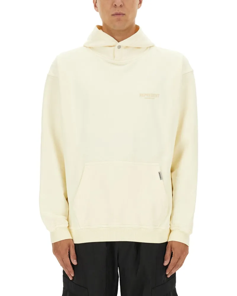 REPRESENT Repräsentieren Sie Hoodie Beige
