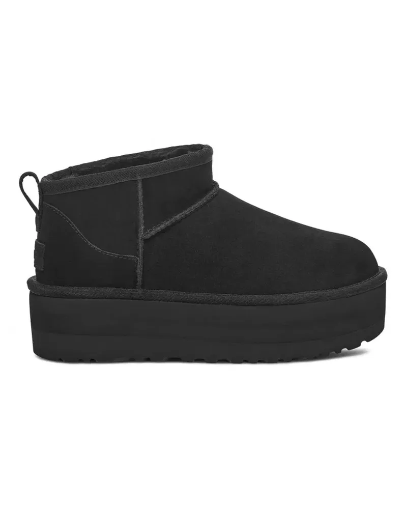UGG Flat Shoes Black Black