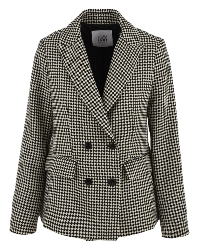 DOUUOD Jacken schwarz Black