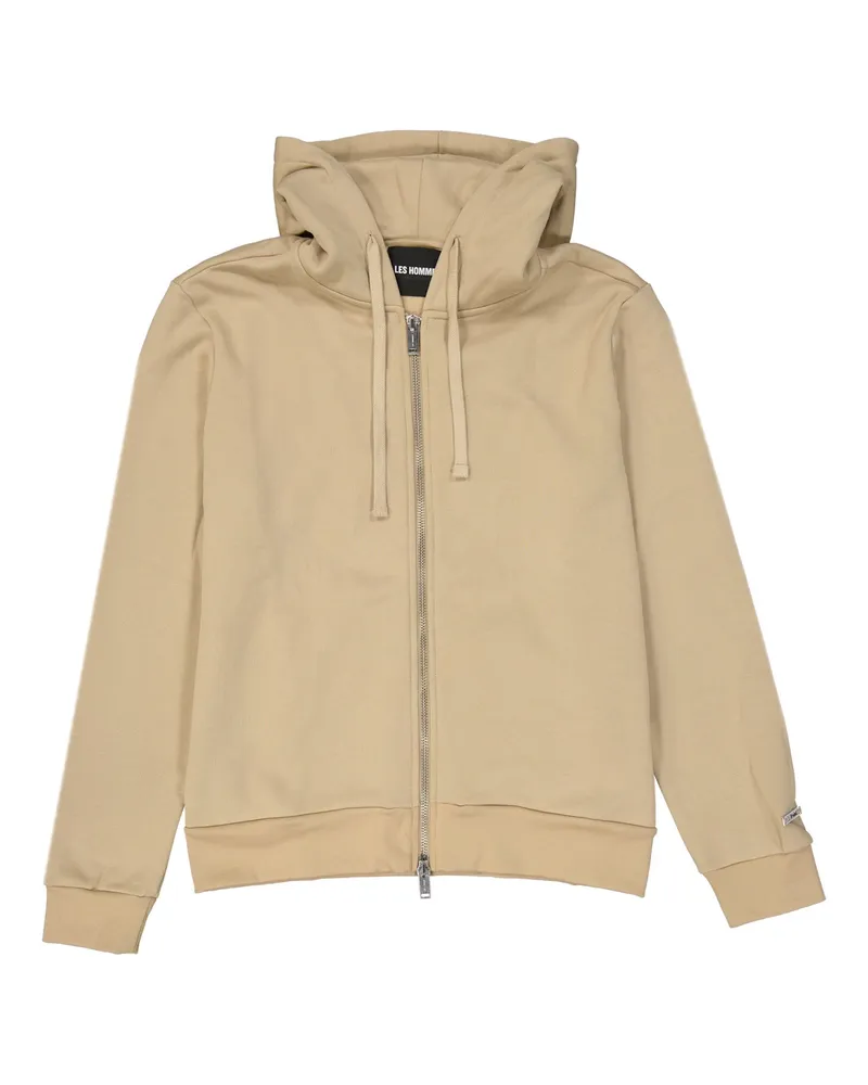 Les Hommes Les Hommes Kapuzen -Sweatshirt Beige