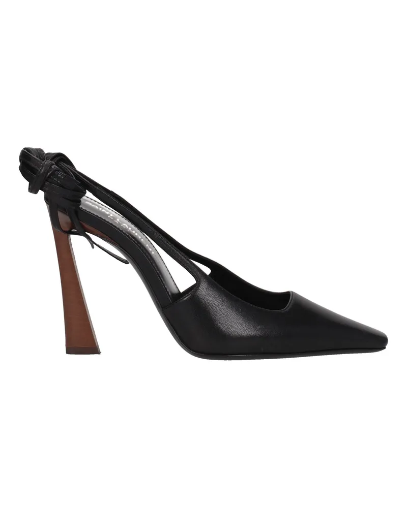 Saint Laurent Sandals Blade Womens Leder schwarz -