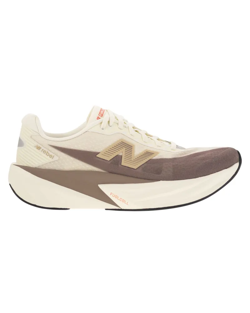 New Balance Neues Gleichgewicht Brennstoffzellen Rebell V4 Turnschuhe Cream