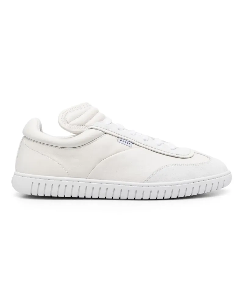 Bally Leder -Turnschuhe White