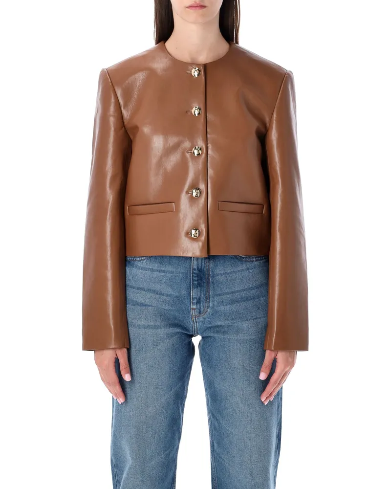 Anine Bing Coats Braun Brown