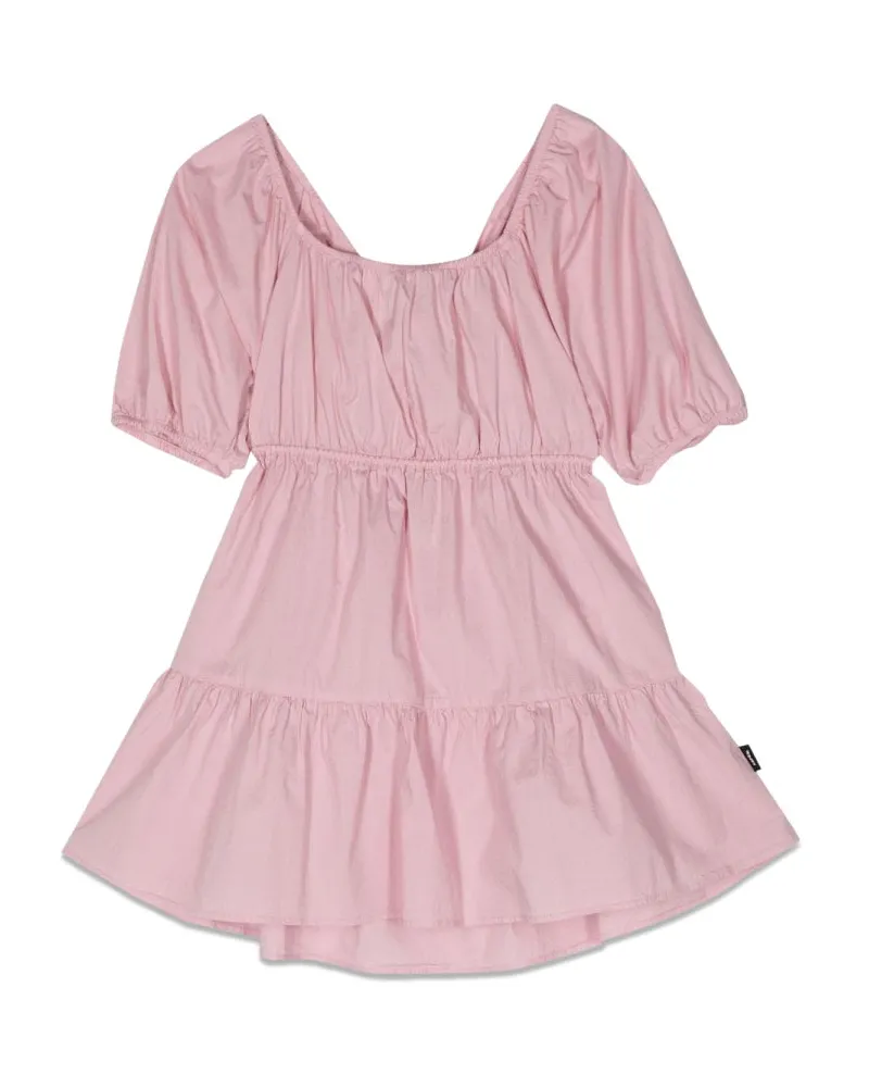 ASPESI breites Ausschnittskleid Pink