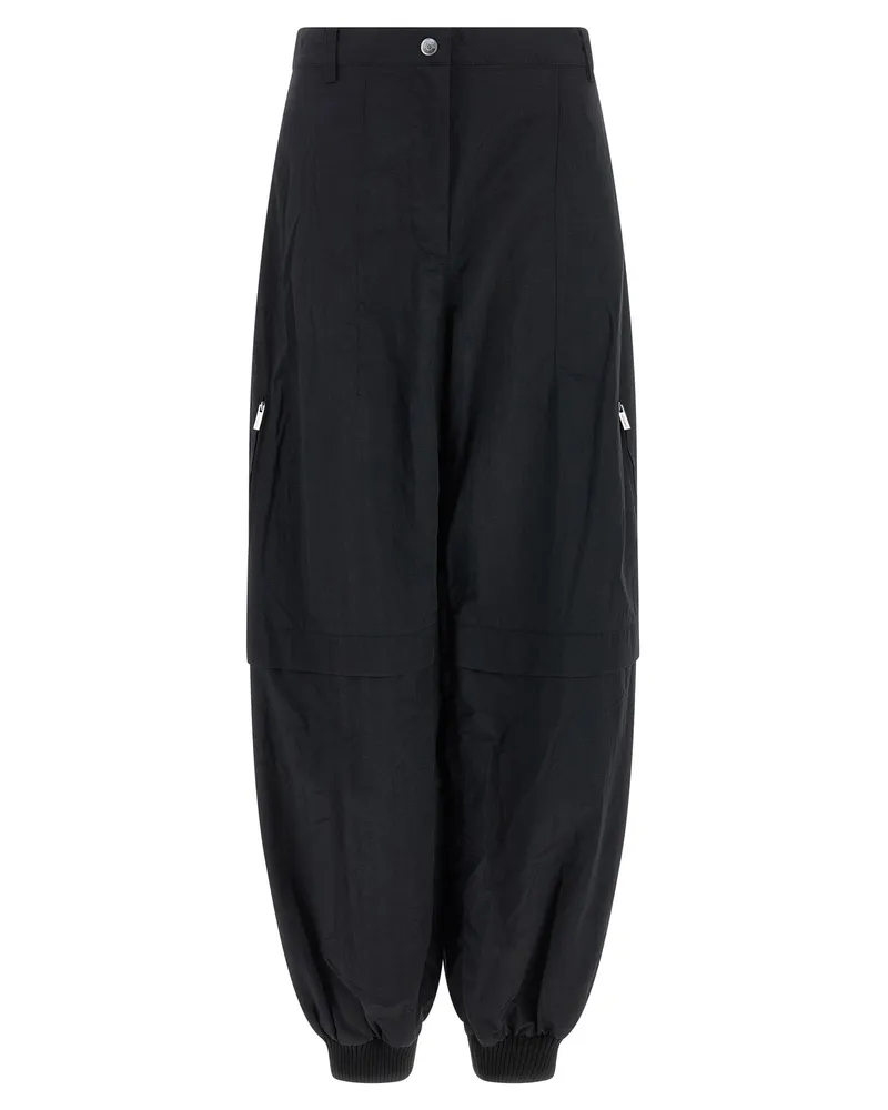 Jacquemus Le Cargo Ovalo' Hosen Black